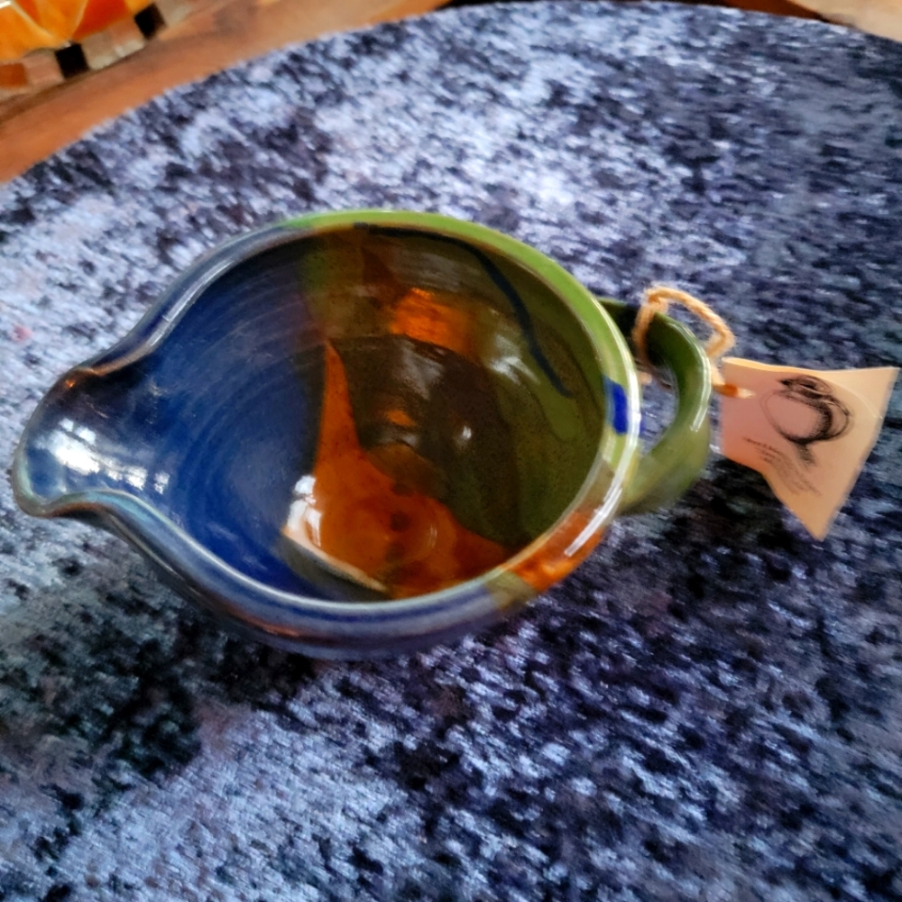 Hand-thrown pottery